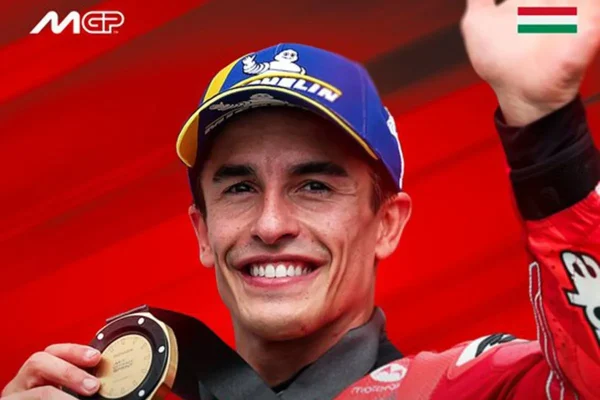 Pembalap Ducati Lenovo Marc Marquez