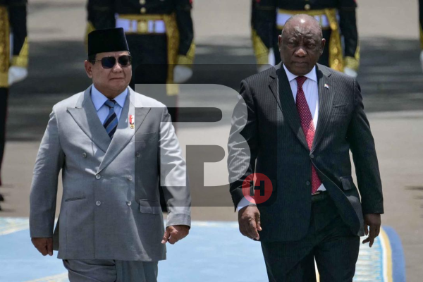 Kunjungan Megah! Presiden Afrika Selatan Tiba di Indonesia