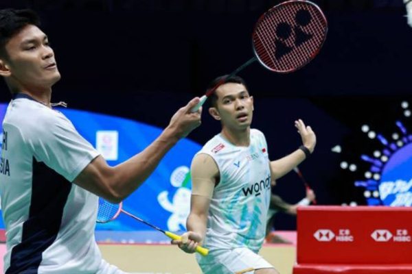 Fajar/Fikri Amankan Perempat Final Hylo Open 2025