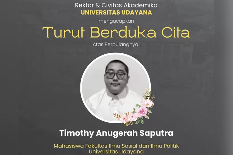 Kasus Timothy Buka Luka Gelap Dunia Kampus