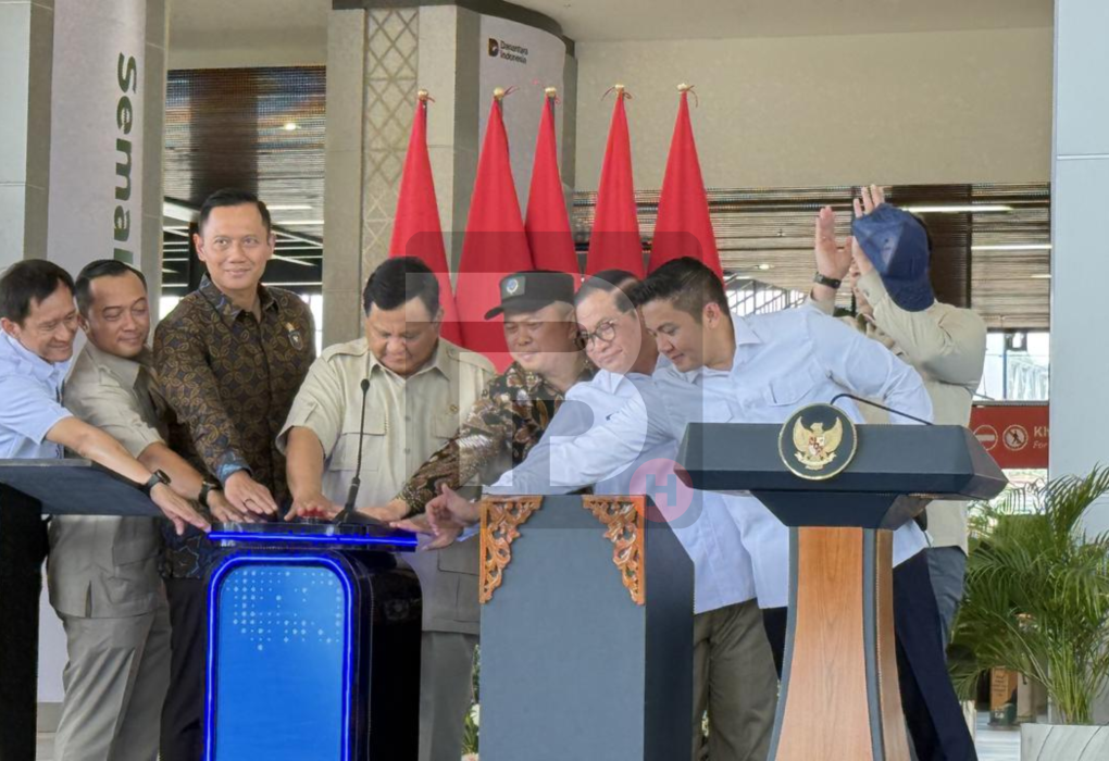 Modernisasi Kereta Api Dimulai, Prabowo Buka Fasilitas Baru di Jakarta