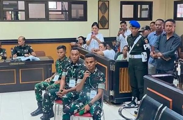 Ilustrasi kekerasan di lingkungan militer antara prajurit