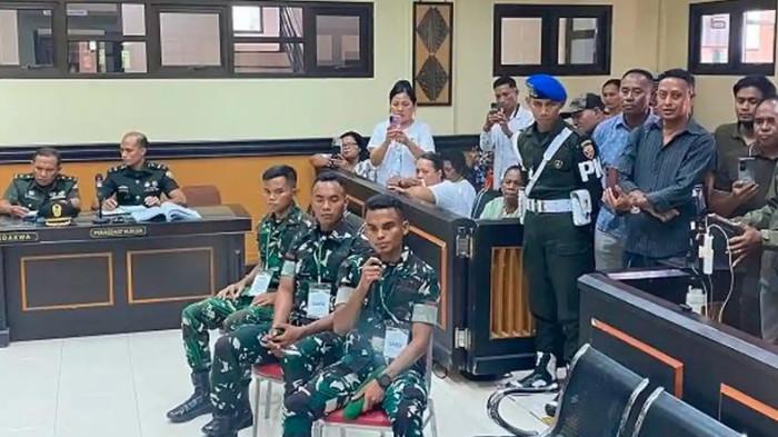 Ilustrasi kekerasan di lingkungan militer antara prajurit